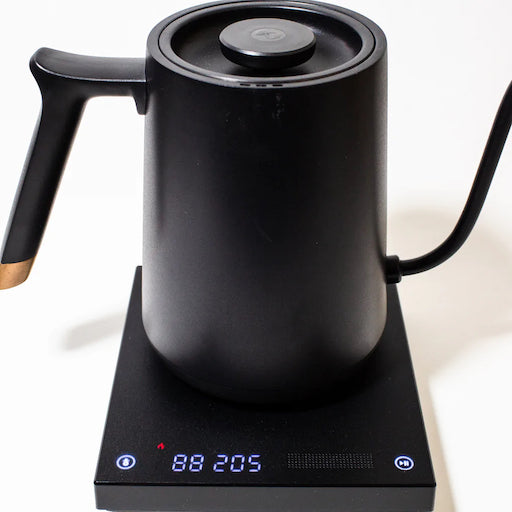  TIMEMORE Fish Smart Electric Coffee Kettle 600ML, Gooseneck  Pour Over Kettle for Coffee and Tea Variable Temperature Control, Home  Edition Black: Home & Kitchen